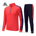Atacado Unisex Mens Fitted Track Suites Sportswear Fitness Sports Correndo Wear Tracksuit Clothes Suite